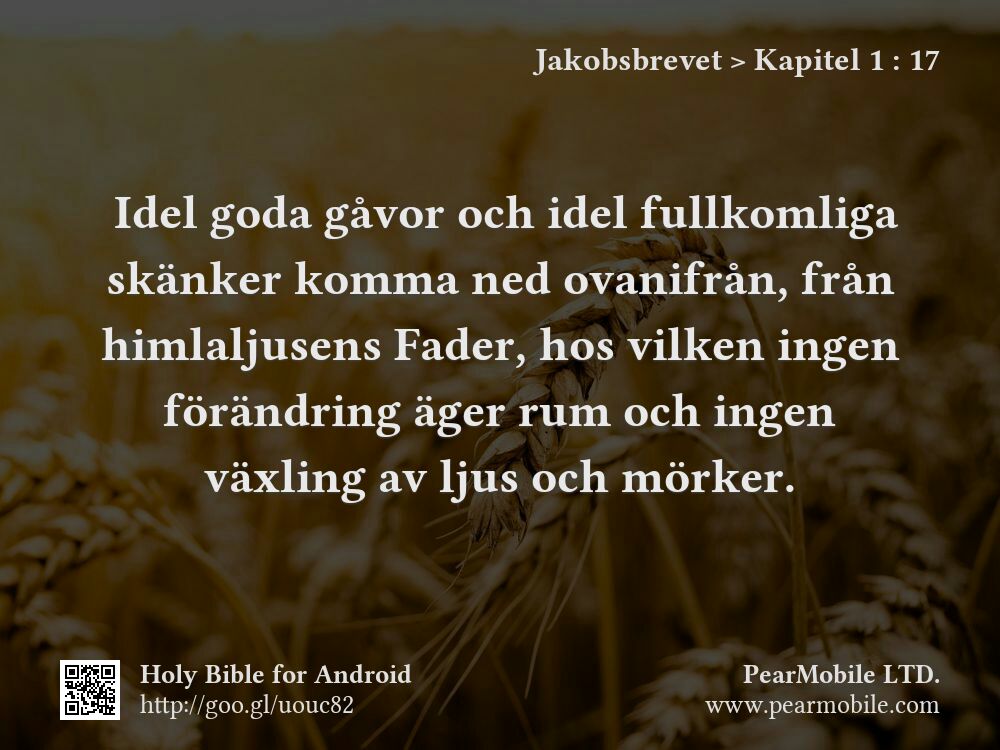 Jakobsbrevet, Kapitel 1:17